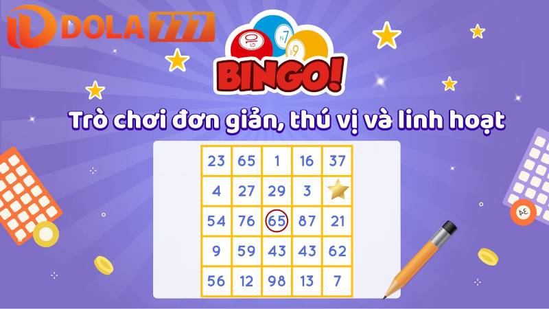 Cách chơi Bingo dựa trên các con số trên tấm thẻ Bingo 