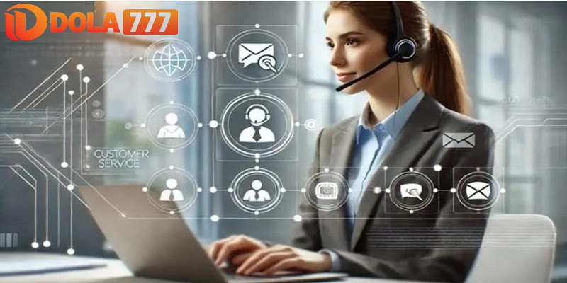 Liên hệ CSKH Dola777 khi gặp sự cố rút tiền