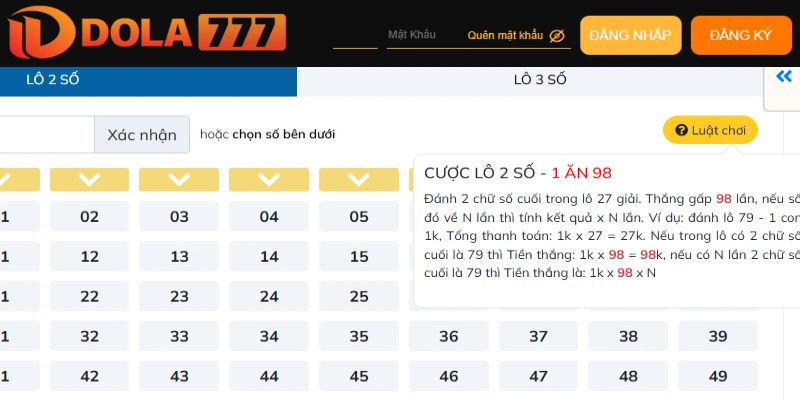 Xổ số có tỷ lệ thưởng cạnh tranh, hấp dẫn 1 ăn 99